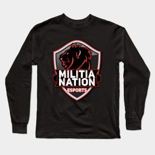 Militia Nation Logo Long Sleeve T-Shirt